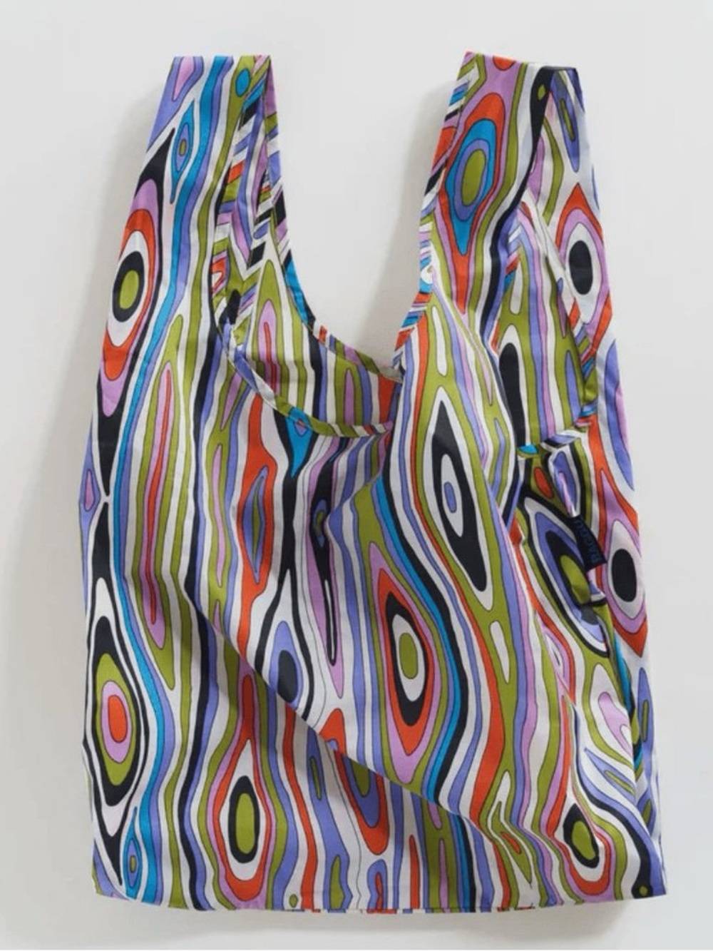 NWT Standard Baggu in Rare Woodgrain Print